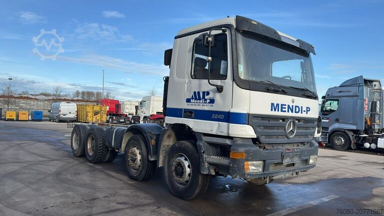 Πλαίσιο με καμπίνα Mercedes-Benz Actros 3240 (EPS / 8X4 / LAMES / GRAND PONT / S...