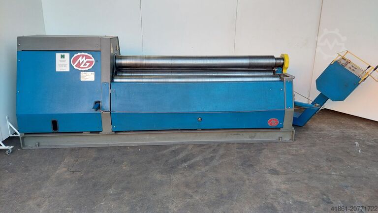 Υδραυλική τετράκυλινδρη μηχανή κύρτωσης λαμαρίνας MG MH 2008 A