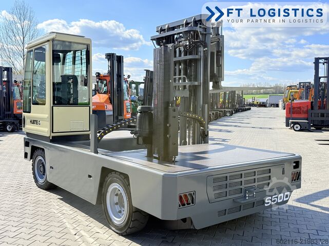 Sānlādes iekrāvējs Hubtex S50D TRIPLEX 6300 FREE-LIFT PLATFORM1600