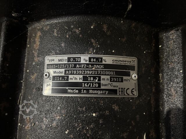  Grundfos NB65-125/137