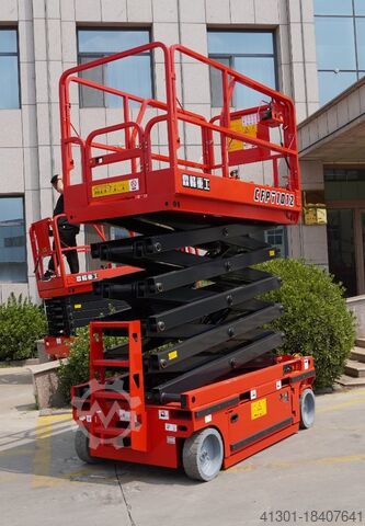 Piattaforma aerea a forbice NUOVO PREMIO FIERISTICO BAUMA CFMG CFPT1012