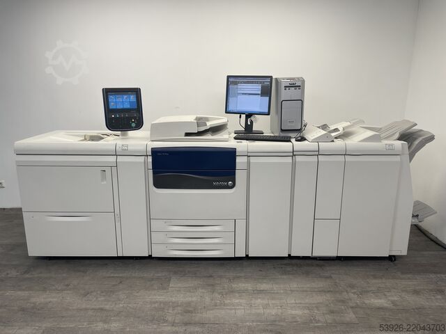 Digital tryckmaskin Xerox Colour J75 Press, incl. Fiery, paper deck, bros-finisher