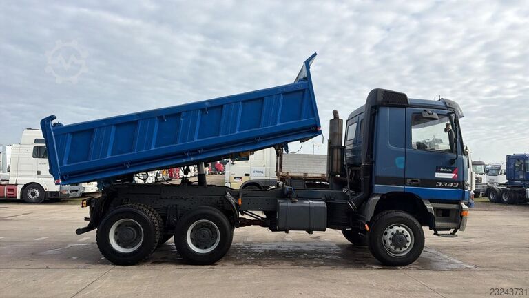  Mercedes-Benz Actros 3343 (6X6 / V6 / LAMES / GRAND PONT / BI...