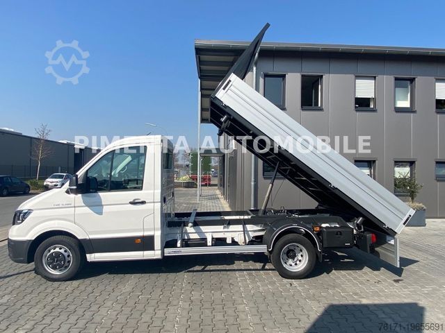 Tipper van VOLKSWAGEN Crafter 50 3,5to 3-SKIPPER AHK NAVI KLIMA TEMPO