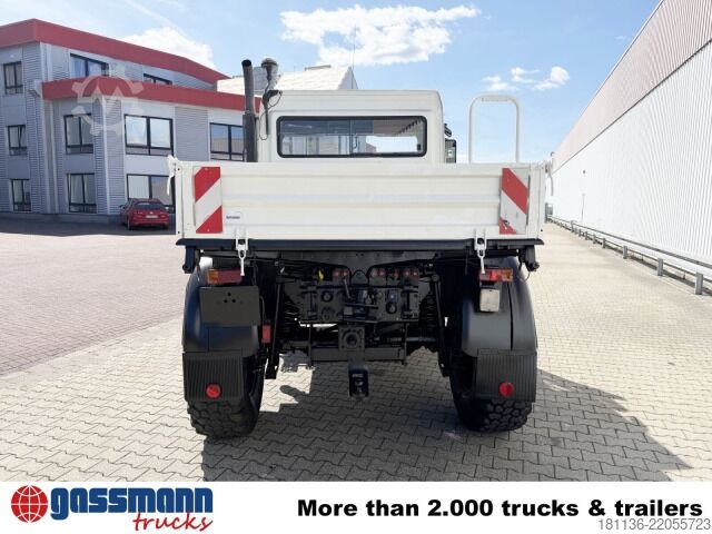 Spezial-LKW Unimog U 130 4x4, Kipper, Zapfwelle vorne+hinten,
