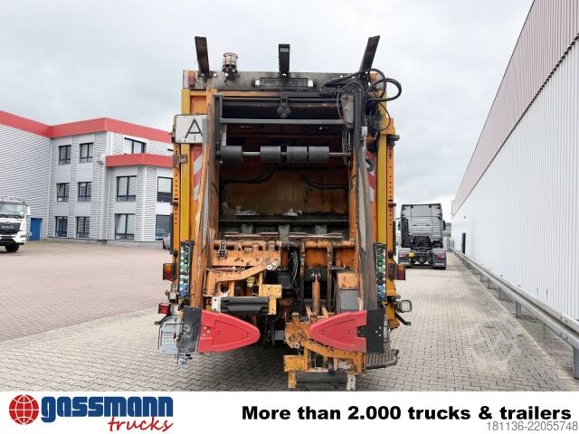 Kamion za odvoz smeća MAN TGS 26.320 6x2-4 BL, Lenk-/Liftachse, HS-Terberg