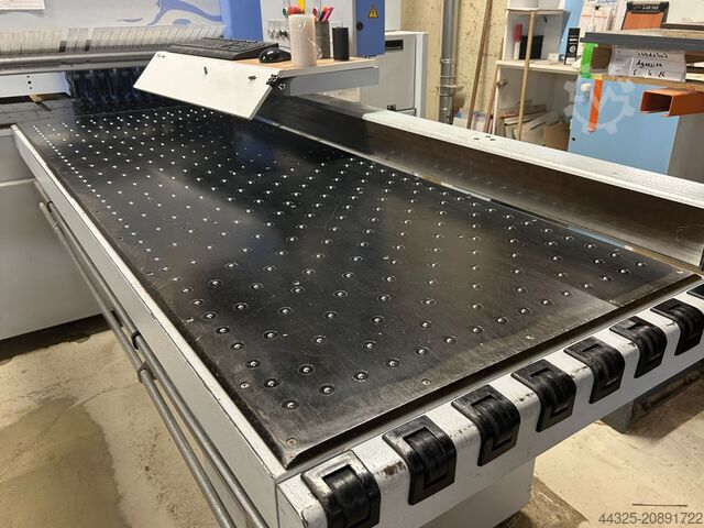 Táblás fűrész - etetés elölről HOLZMA HPP 380/43/43