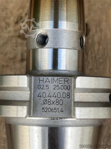Verkfærahanki HAIMER SK-40 Ø8x80 G2.5 25.000 obr/min