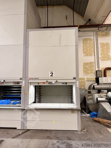 מחסן מדפים גבוה SSI Schäfer SHUTTLE 1850 X 825