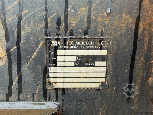 Roll-off-kippi kuorma-auto MAN TGS 26.360 6x2 Lenk/Lift Meiller Abroller