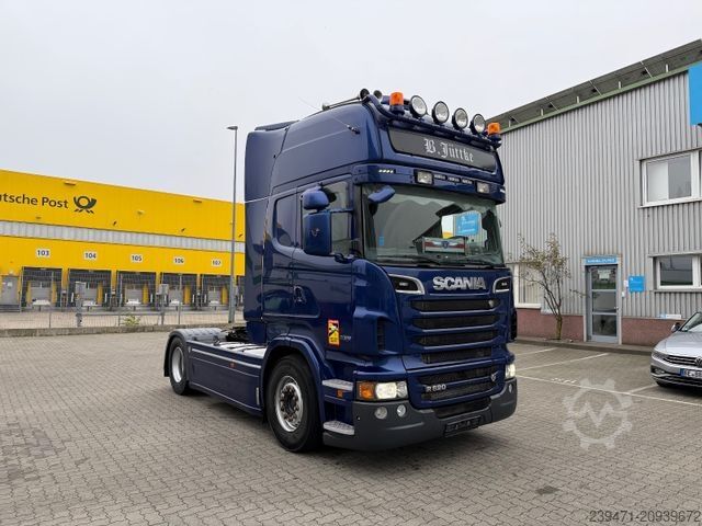 Standard trækkerunit SCANIA R620 V8 Retarder 2x Tank Vollspoiler Eu5