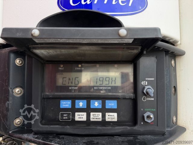 冷蔵セミトレーラー SCHMITZ CARGOBULL SKO 24/L - 13.4 Carrier Maxima 1300 Lift