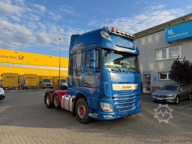 Tractor estándar DAF XF 530 SuperSpaceCab 6x2 Retarder Lenk/Lift