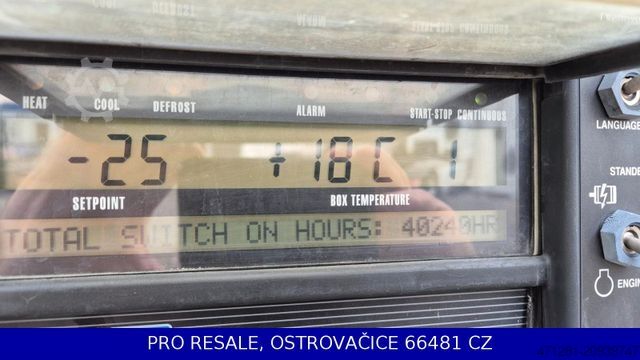 冷蔵セミトレーラー KRONE COOL SD VECTOR 1950 +MULTITEMP + TWAND + BLUMEN