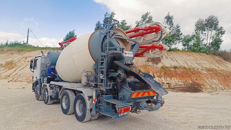 Betooniveoki segisti - pump Mercedes-Benz Actros 3244