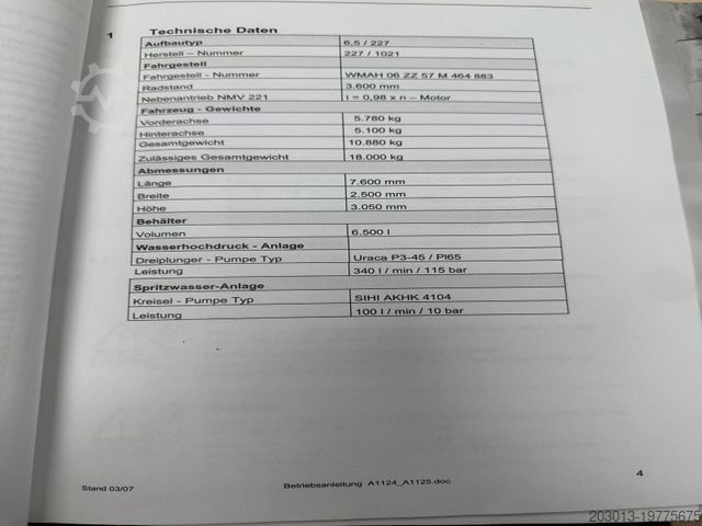 Vakuuma autocisterna MAN TGA 18.360 4x2 HD-Kanalreiniger ASSMANN 6500 L