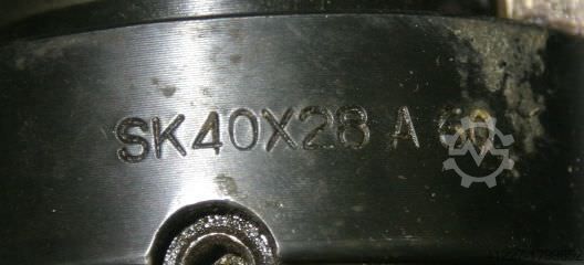 SK40 collet chuck, 10 pieces Bahmüller Ø 28 mm