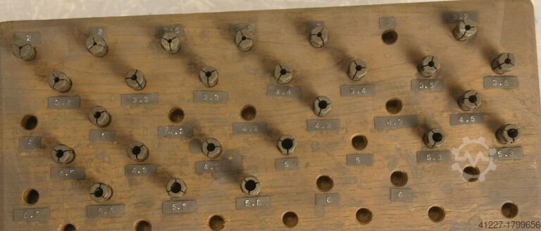 Collet sleeves, 25 pieces Stahl verschiedene Größen