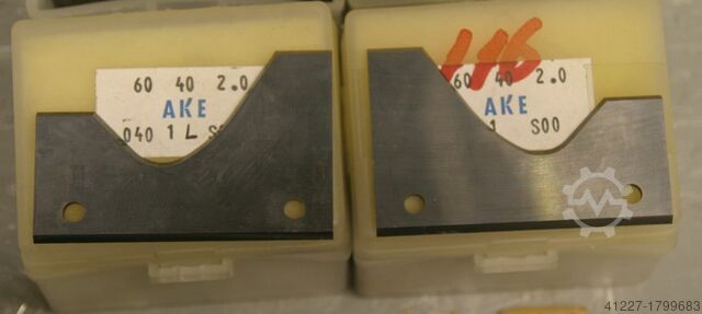 Wood router bit reversible inserts, 23 pieces AKE 040 1 S00