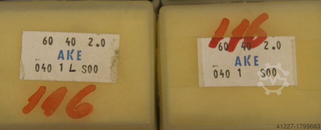 Wood router bit reversible inserts, 23 pieces AKE 040 1 S00