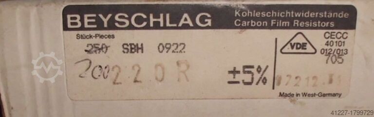 Resistance Beyschlag und andere Verschiedene Typen