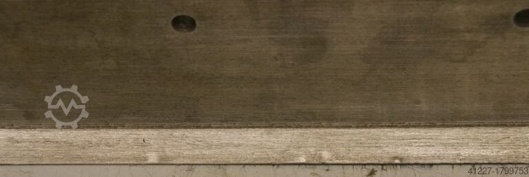 Herramienta de plegado para máquina de plegado por chapeado Stahl Geißfuß-Schiene 800 mm