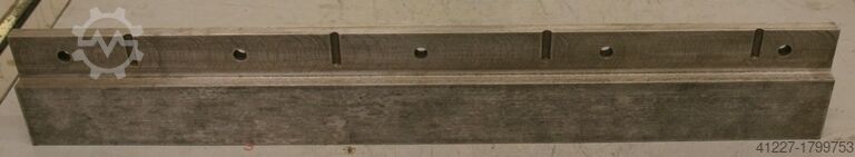 Herramienta de plegado para máquina de plegado por chapeado Stahl Geißfuß-Schiene 800 mm