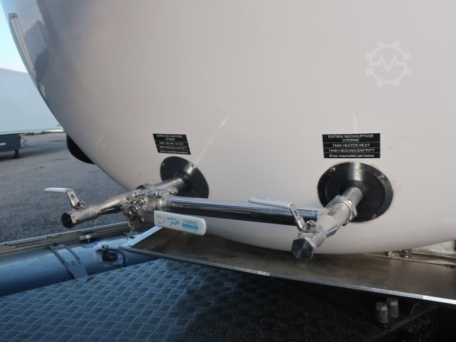 Tanktrailer Magyar 3 Kammer Lebensmitteltank Heizung Drucktank
