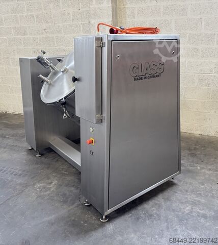 Mezcladora al vacío / tumbler de 300 L, modelo VSM. Glass Vacuümmenger / -tumbler 300 L.