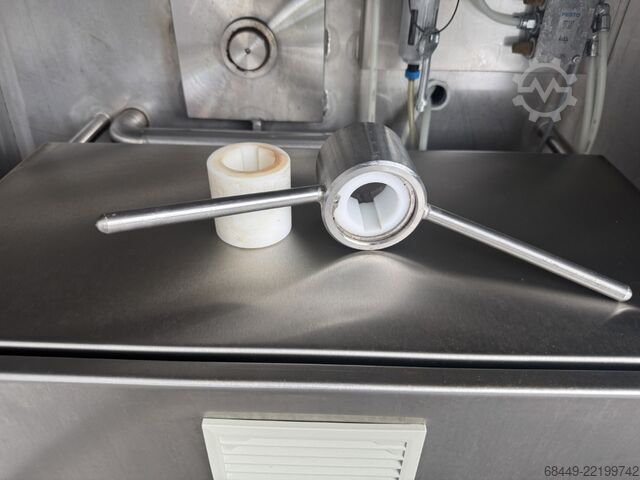 Mezcladora al vacío / tumbler de 300 L, modelo VSM. Glass Vacuümmenger / -tumbler 300 L.