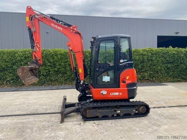 Mini excavator Kubota U 36-4