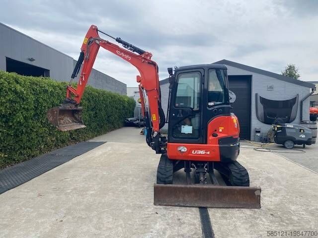 Mini excavator Kubota U 36-4