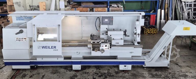 Drehmaschine - zyklengesteuert VOEST-ALPINE STEINEL (WEILER) E-80/3