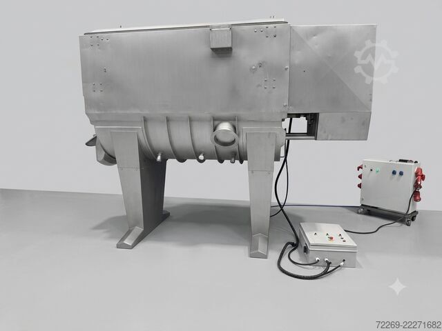 Mezcladora industrial de palas de un solo eje  4.000 liter