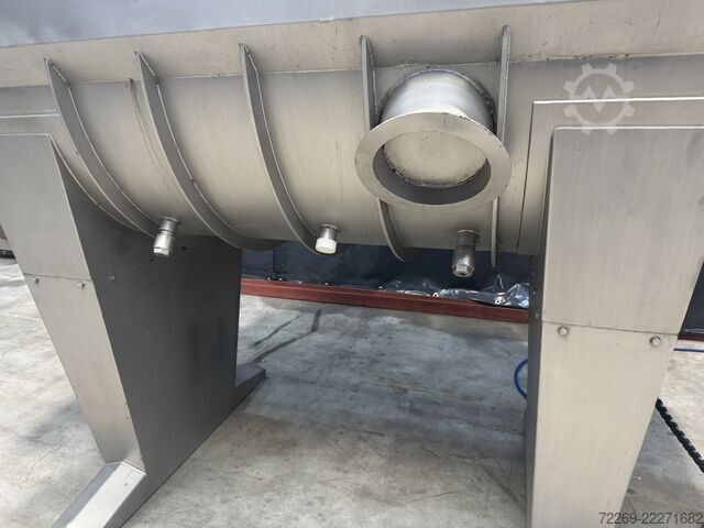 Mezcladora industrial de palas de un solo eje  4.000 liter