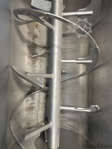 Mezcladora industrial de palas de un solo eje  4.000 liter