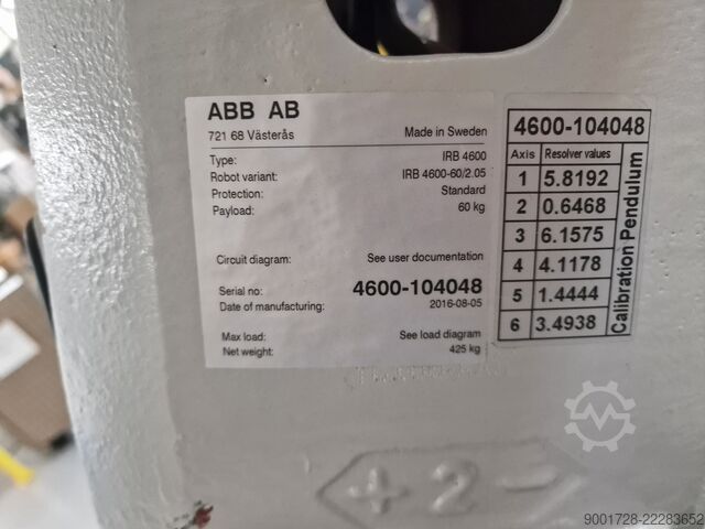  ABB IRB 4600-60/2.05