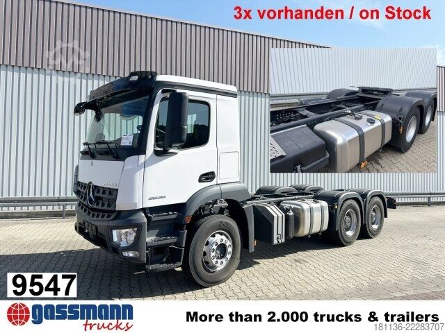 Standard SZM Mercedes-Benz Arocs 2636/43 6x4, NMV u. NEBENABTRIEB, 3x