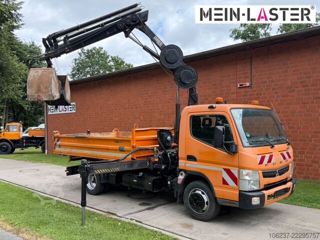 三向翻斗货车 FUSO Canter 7C18 3 S-Kipper /Hiab 055 12m 500 kg FUNK