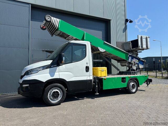 Construction lift Böcker Agilo HL34 Furniture Lift, 2019, 34 meters high!