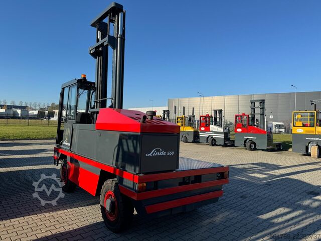 Stivuitor lateral Linde S50 //Duplex 4850 mm //