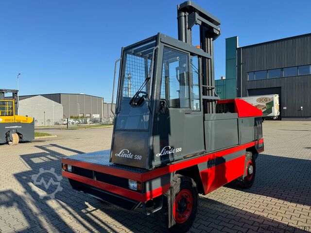 Stivuitor lateral Linde S50 //Duplex 4850 mm //