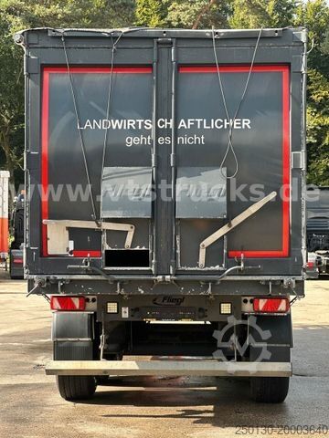 نیمه تریلر کمپرسی FLIEGL SDS01 Alu Kipp Mulde 48 cbm Pendeltür