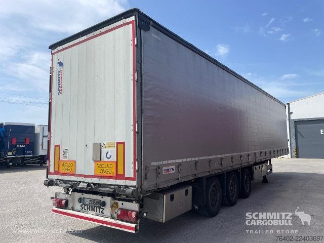 مقطورة نصفية مفتوحة مع قماش مشمع Schmitz Cargobull Semitrailer Curtainsider Standard