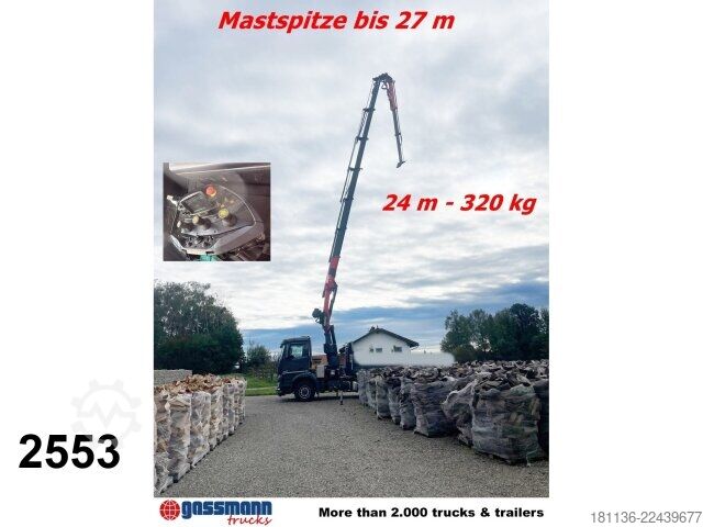 Camion scarrabile Mercedes-Benz Arocs 2553 L 6x4/4 HAD, Lenk-/Liftachse, Palfinger