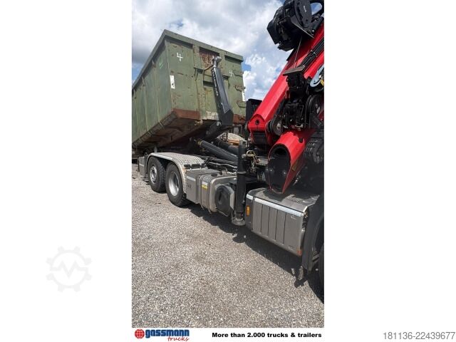 Camion scarrabile Mercedes-Benz Arocs 2553 L 6x4/4 HAD, Lenk-/Liftachse, Palfinger