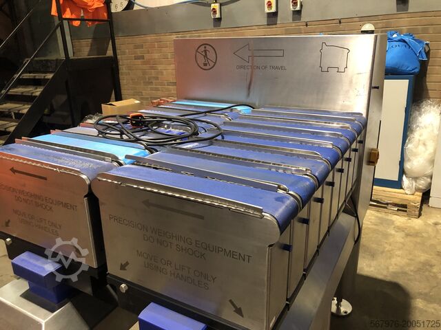 8-lane linear weighing combi system Sparc Systems LCWS 8-Lane Linear Combi Weigher