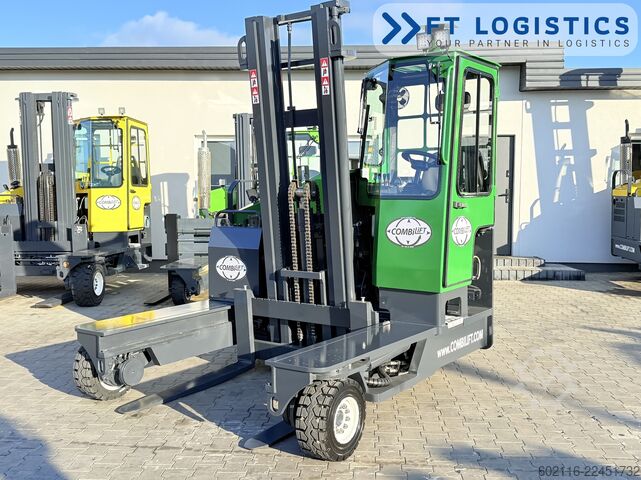 Carretilla retráctil de 4 vías Combilift C5000L GAS DUPLEX 4100 POSITIONER CABIN