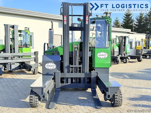 Carretilla retráctil de 4 vías Combilift C5000L GAS DUPLEX 4100 POSITIONER CABIN