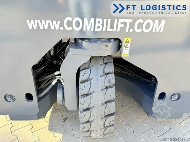 Carretilla retráctil de 4 vías Combilift C5000L GAS DUPLEX 4100 POSITIONER CABIN